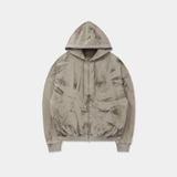 Dirty Scratch Zip Hoodie