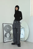 Black Antique Stud Belt