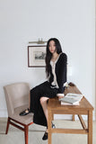 Shirring Mermaid Long Skirt