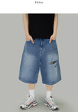 Nikki Damaged Bermuda Pants