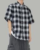 Swallow short-sleeved check shirt