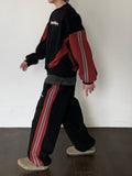 Multi Line Pigment Track Pants