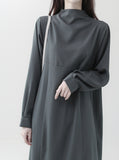 Puff High Neck one-piece