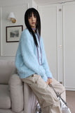 Pastel leash over knit