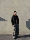 Pigment Semi-Cropped Hood Zip Up
