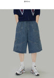 Warning banding Bermuda pants