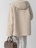 [Premium] Fluffy Loose Hood Jacket