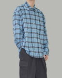 Luke overfit check shirt