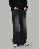 Rakyu wide denim pants