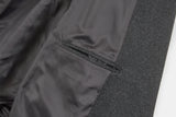Dart wool over maxi coat