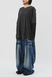 Back Pocket Maxi Denim