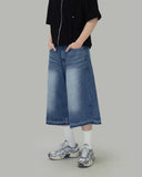 Lycee Bermuda denim pants