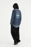 Company pigment washed over long sleeve