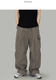 Hito pintuck cargo pants