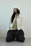 Pro.1 see-through logo scarf