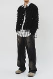 Saha Fringe Tweed Jacket