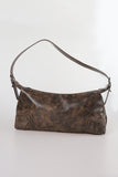 Vintage leather shoulder bag