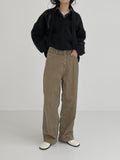 [SET] Mona V-neck Loose Fit Knit