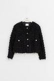 Saha Fringe Tweed Jacket