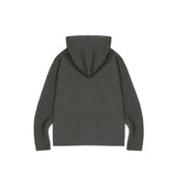 Lap Knitted Zip Hoodie