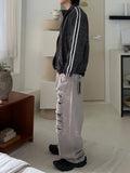 Square neck knit long sleeve