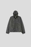 Taly Shirring Hooded Zip Up