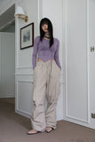 Teuel Unbalance Scarf Tee