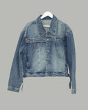 Dibble cropped denim jacket