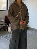 Nylon Hood Windbreaker