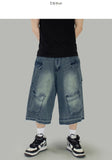 Nats Pocket Bermuda Denim Pants