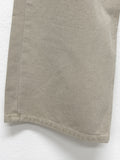 Pigmented Cotton Long Wide Pants