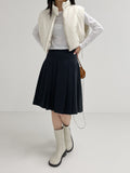 Sophie Pleats Midi Skirt