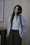 High fuzzy banding pants
