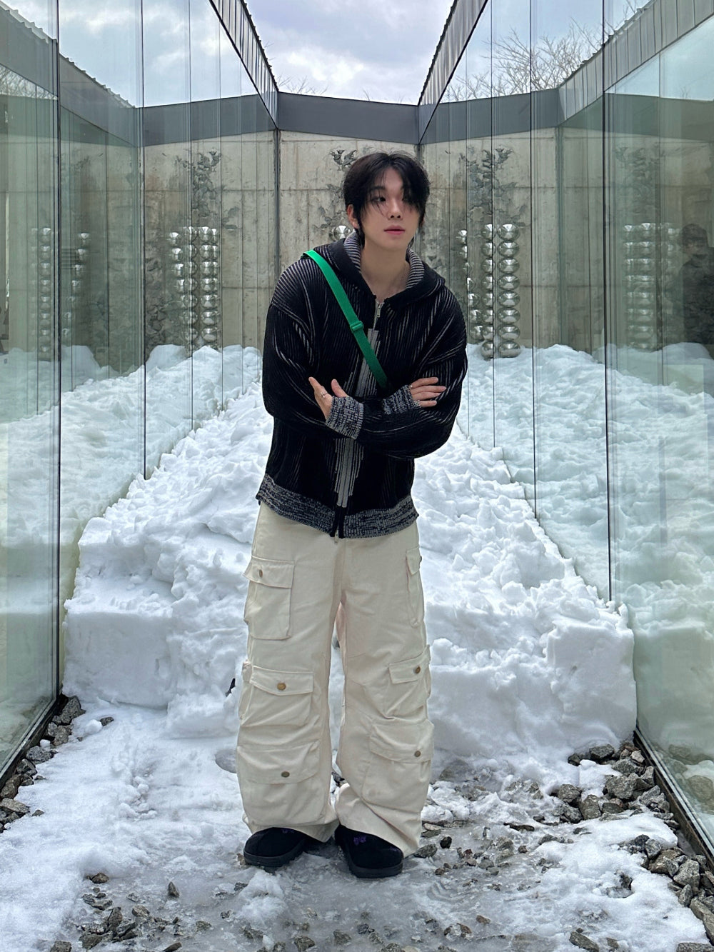 【DISCERNMENT】Straight Golden Dart Cargo Pants DISCERNMENT (ディーサーメント) - ストレートゴールデンダート