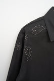 Eta Stud Cotton Jacket