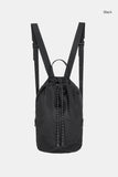 Our draw string net backpack