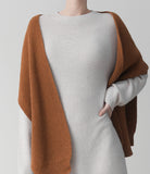 Merino Wool Knit Shawl
