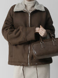 [Premium] Shearling Leather Jacket