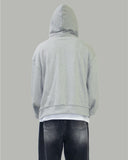 Poi two-way hooded zip-up