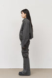 Seto Cropped Washed Blouson