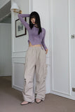 Teuel Unbalance Scarf Tee