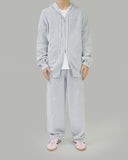 Lesher two-way knit zip-up