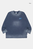 Company pigment washed over long sleeve