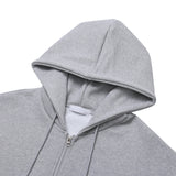 Rona Curved Hooded Zip Up