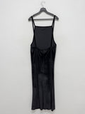 Velour Bustier Long one Piece