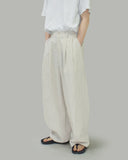 By Linen Two-Tuck Pants