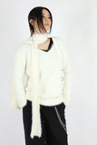 Scarf mink knit