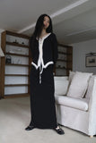 Shirring Mermaid Long Skirt