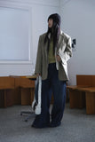 Herringbone quilted jacket