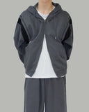Laco hooded zip-up